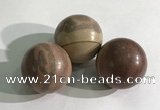 CDN1147 30mm round jasper decorations wholesale