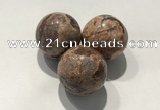 CDN1148 30mm round jasper decorations wholesale