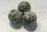 CDN1155 30mm round Mashan jade decorations wholesale