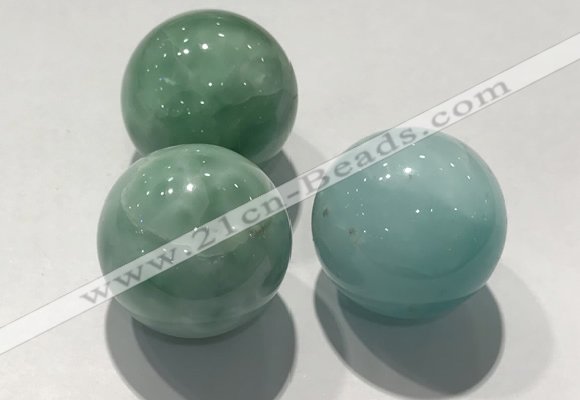CDN1161 30mm round gemstone decorations wholesale