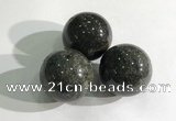 CDN1168 30mm round jasper decorations wholesale