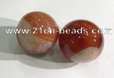 CDN1207 40mm round druzy agate decorations wholesale