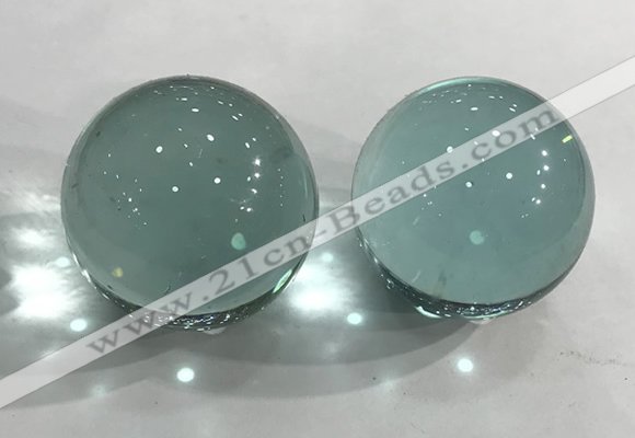 CDN1228 40mm round glass decorations wholesale