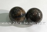 CDN1237 40mm round staurolite decorations wholesale