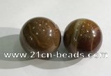 CDN1264 40mm round jasper decorations wholesale