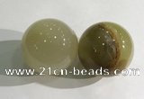 CDN1265 40mm round Afghanistan jade decorations wholesale