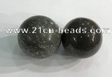 CDN1286 40mm round jasper decorations wholesale