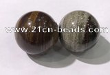 CDN1308 40mm round jasper decorations wholesale