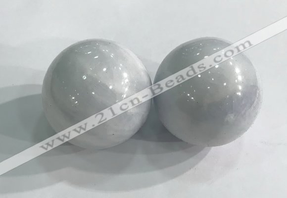 CDN1317 40mm round gemstone decorations wholesale