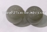 CDN1318 40mm round gemstone decorations wholesale