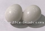 CDN1350 35*45mm egg-shaped candy jade decorations wholesale