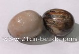 CDN1369 35*45mm egg-shaped agate decorations wholesale