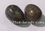 CDN1400 35*45mm egg-shaped tiger skin jasper decorations wholesale