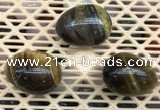 CDN311 30*40mm egg-shaped tiger eye decorations wholesale