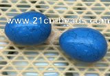 CDN343 35*50mm egg-shaped imitation turquoise decorations wholesale