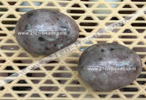 CDN345 35*50mm egg-shaped gemstone decorations wholesale