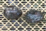 CDN357 35*50mm egg-shaped glaucophane decorations wholesale