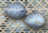 CDN362 35*50mm egg-shaped picasso jasper decorations wholesale