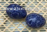 CDN365 35*50mm egg-shaped blue spot decorations wholesale