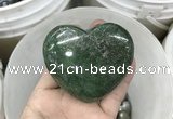 CDN40 40*45mm heart pyrite gemstone decorations