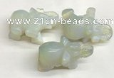 CDN401 25*50*35mm elephant opal decorations wholesale