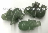 CDN419 25*50*35mm elephant green aventurine decorations wholesale