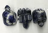 CDN438 28*45*22mm turtle sodalite decorations wholesale