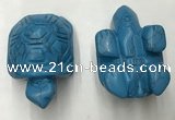 CDN455 38*55*28mm turtle imitation turquoise decorations wholesale