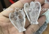 CDN470 30*40mm angel white crystal decorations wholesale