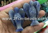 CDN494 35*50mm angel blue aventurine decorations wholesale