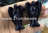 CDN496 35*50mm angel blue goldstone decorations wholesale