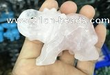 CDN510 33*65*45mm elephant rose quartz decorations wholesale