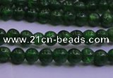 CDP01 15.5 inches 3mm round A- grade diopside gemstone beads