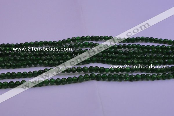 CDP01 15.5 inches 3mm round A- grade diopside gemstone beads