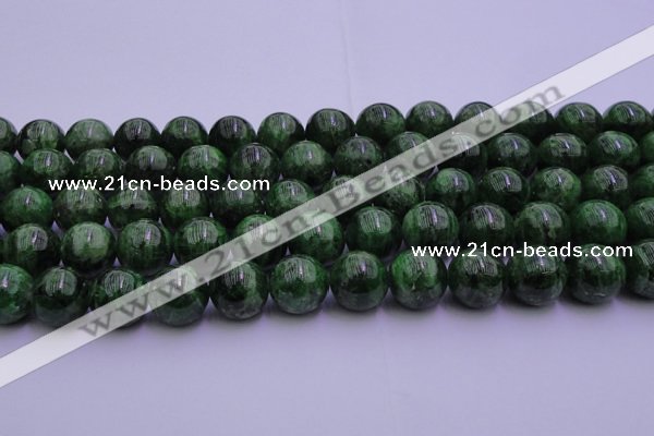 CDP55 15.5 inches 11mm round A grade diopside gemstone beads