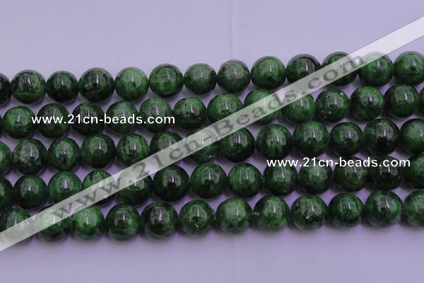 CDP65 15.5 inches 12mm round A+ grade diopside gemstone beads