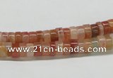 CDQ29 15.5 inches 2*4mm rondelle natural red quartz beads