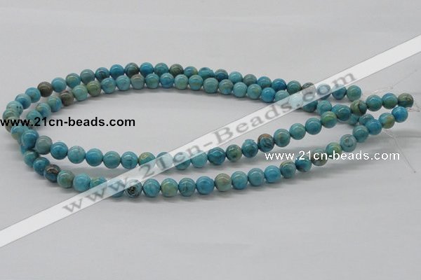 CDS02 16 inches 8mm round dyed serpentine jasper beads wholesale