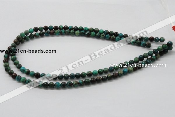 CDS05 16 inches 6mm round dyed serpentine jasper beads wholesale