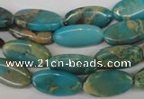 CDS36 15.5 inches 9*17mm marquise dyed serpentine jasper beads