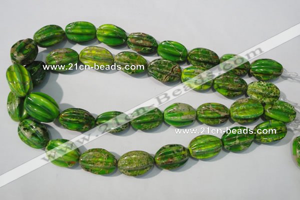 CDT930 15.5 inches 15*23mm star fruit shaped dyed aqua terra jasper beads