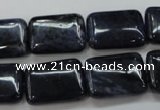 CDU09 15.5 inches 13*18mm rectangle natural blue dumortierite beads