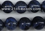 CDU108 15.5 inches 20mm round blue dumortierite beads wholesale