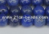 CDU343 15.5 inches 10mm round blue dumortierite beads wholesale