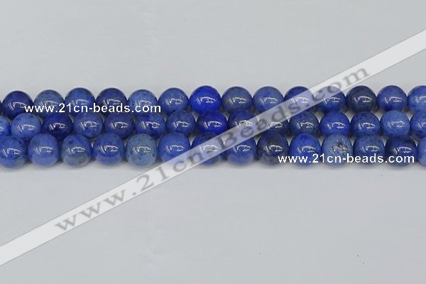 CDU344 15.5 inches 12mm round blue dumortierite beads wholesale