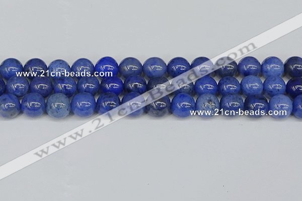 CDU345 15.5 inches 14mm round blue dumortierite beads wholesale