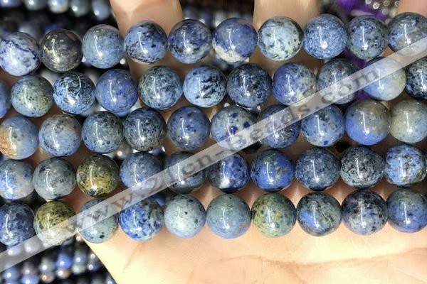 CDU363 15.5 inches 10mm round sunset dumortierite beads wholesale