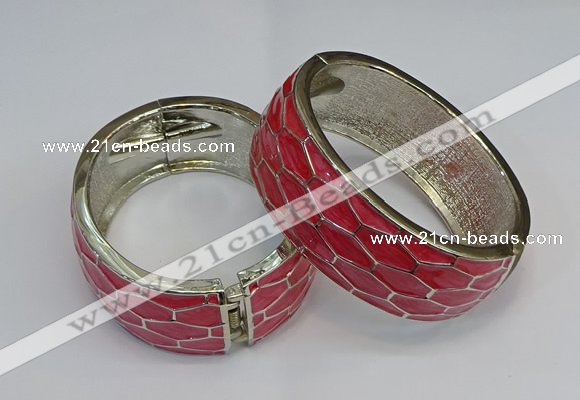 CEB139 25mm width gold plated alloy with enamel bangles wholesale