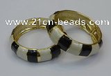 CEB164 19mm width gold plated alloy with enamel bangles wholesale