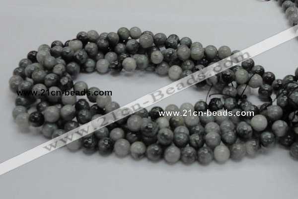 CEE05 15.5 inches 10mm round eagle eye jasper beads wholesale